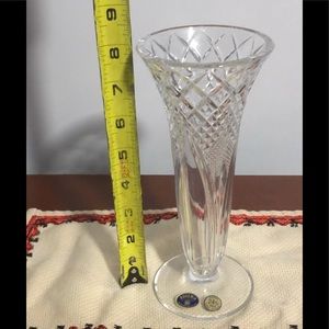 Bohemian Cit Glass Beautiful Vase from the Czech Republic!